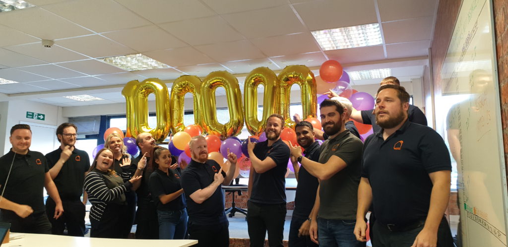 Our journey to reaching 100,000 customers helped